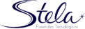 Stela logo azul sin fondo